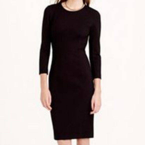 j crew knit sheath dress